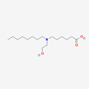 6-[(2-Hydroxyethyl)(octyl)amino]hexanoic acid