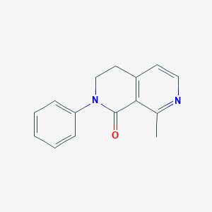 8-Methyl-2-phenyl-3,4-dihydro-2,7-naphthyridin-1(2H)-one