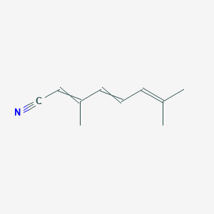 3,7-Dimethylocta-2,4,6-trienenitrile