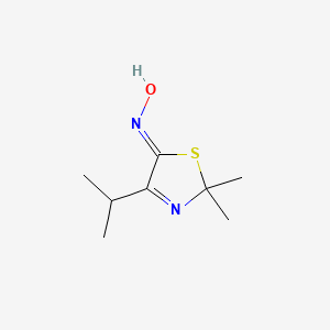 (NZ)-N-(2,2-dimethyl-4-propan-2-yl-1,3-thiazol-5-ylidene)hydroxylamine