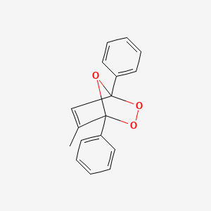 5-Methyl-1,4-diphenyl-2,3,7-trioxabicyclo[2.2.1]hept-5-ene