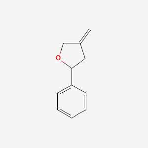 4-Methylene-2-phenyltetrahydrofuran