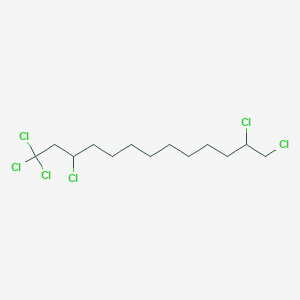 B1441991 1,1,1,3,12,13-Hexachlorotridecane CAS No. 865306-23-6