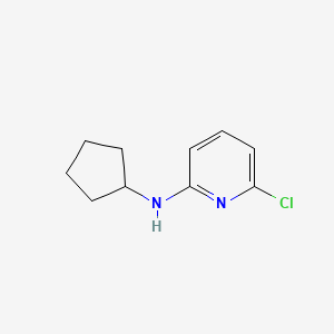 molecular formula C10H13ClN2 B1441993 6-氯-N-环戊基-2-吡啶胺 CAS No. 1219963-76-4