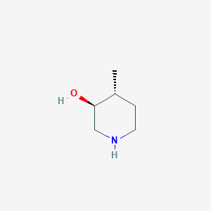 molecular formula C6H13NO B1442035 trans-4-Methyl-piperidin-3-OL CAS No. 374822-48-7