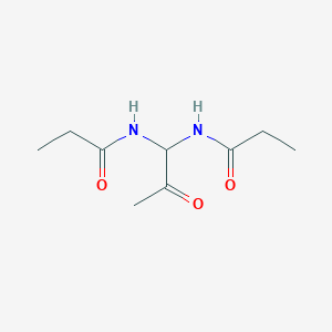 N,N'-(2-Oxopropane-1,1-diyl)dipropanamide