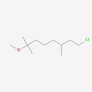 1-Chloro-7-methoxy-3,7-dimethyloctane