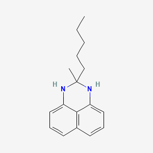 2-Methyl-2-pentyl-2,3-dihydro-1H-perimidine