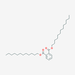 molecular formula C33H56O4 B14420404 Dodecyl tridecyl benzene-1,2-dicarboxylate CAS No. 79864-10-1