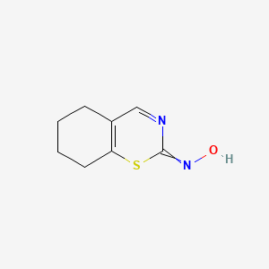 N-(5,6,7,8-Tetrahydro-2H-1,3-benzothiazin-2-ylidene)hydroxylamine