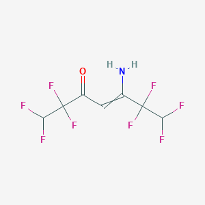 5-Amino-1,1,2,2,6,6,7,7-octafluorohept-4-en-3-one