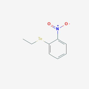 1-(Ethyltellanyl)-2-nitrobenzene