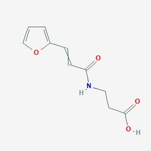 molecular formula C10H11NO4 B1442052 3-{[(2E)-3-(2-呋喃基)丙-2-烯酰]氨基}丙酸 CAS No. 90281-70-2