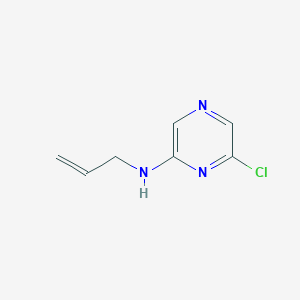 B1442065 N-Allyl-6-chloro-2-pyrazinamine CAS No. 1220029-68-4