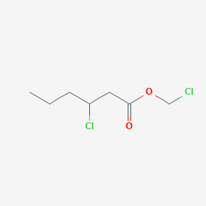 Chloromethyl 3-chlorohexanoate