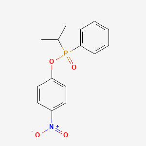 4-Nitrophenyl (1-methylethyl)phenylphosphinate