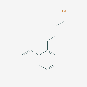 1-(4-Bromobutyl)-2-ethenylbenzene