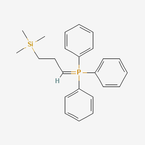 Triphenyl[3-(trimethylsilyl)propylidene]-lambda~5~-phosphane