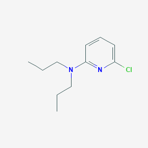molecular formula C11H17ClN2 B1442085 N-(6-氯-2-吡啶基)-N,N-二丙胺 CAS No. 1219972-08-3