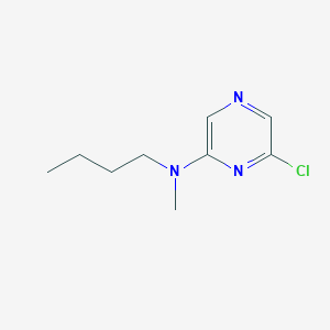 molecular formula C9H14ClN3 B1442087 N-丁基-6-氯-N-甲基-2-吡嗪胺 CAS No. 1219961-33-7