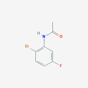 molecular formula C8H7BrFNO B1442094 N-(2-溴-5-氟苯基)乙酰胺 CAS No. 1009-06-9