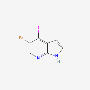 5-Bromo-4-iodo-1H-pyrrolo[2,3-b]pyridine
