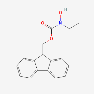molecular formula C17H17NO3 B1442099 Fmoc-n-ethyl-hydroxylamine CAS No. 1820604-77-0