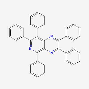 2,3,5,7,8-Pentaphenylpyrido[3,4-b]pyrazine