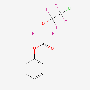 Phenyl (2-chloro-1,1,2,2-tetrafluoroethoxy)(difluoro)acetate