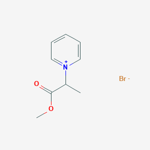 1-(1-Methoxy-1-oxopropan-2-yl)pyridin-1-ium bromide