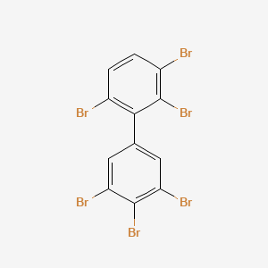 1,1'-Biphenyl, 2,3,3',4',5',6-hexabromo-