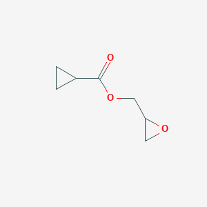 B144212 (Oxiran-2-yl)methyl cyclopropanecarboxylate CAS No. 130433-14-6