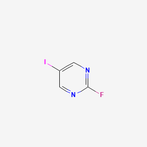 molecular formula C4H2FIN2 B1442139 2-氟-5-碘嘧啶 CAS No. 697300-79-1