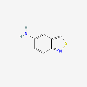 molecular formula C7H6N2S B1442158 2,1-Benzothiazol-5-amine CAS No. 51253-66-8