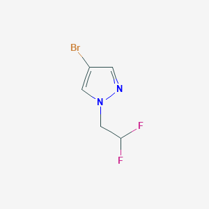 4-Bromo-1-(2,2-difluoroethyl)-1H-pyrazole
