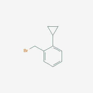 molecular formula C10H11B B1442171 1-(溴甲基)-2-环丙基苯 CAS No. 1260801-90-8