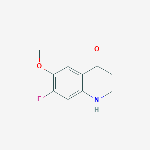 7-Fluoro-6-methoxyquinolin-4-OL