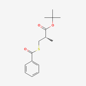 tert-Butyl (2S)-3-(benzoylsulfanyl)-2-methylpropanoate