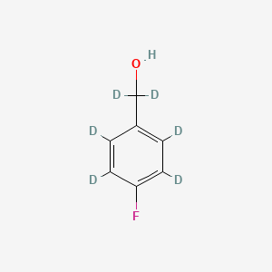 molecular formula C7H7FO B1442210 （4-氟苯基-2,3,5,6-d4）甲烷-d2-醇 CAS No. 1071809-48-7