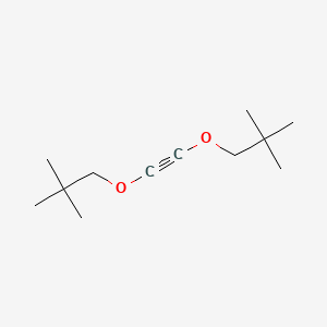 1-{[(2,2-Dimethylpropoxy)ethynyl]oxy}-2,2-dimethylpropane