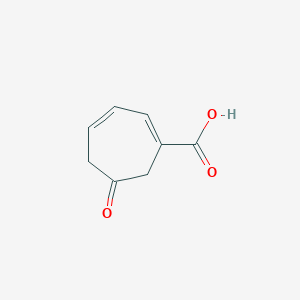 6-Oxocyclohepta-1,3-diene-1-carboxylic acid