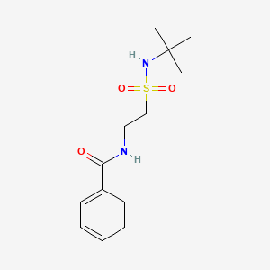 N-(2-(N-(tert-butyl)sulfamoyl)ethyl)benzamide