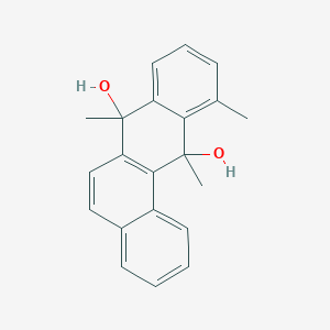 7,11,12-Trimethyl-7,12-dihydrotetraphene-7,12-diol