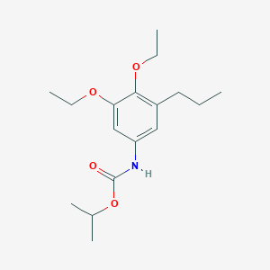 Propan-2-yl (3,4-diethoxy-5-propylphenyl)carbamate