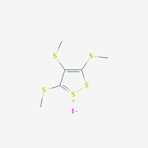 (Z)-[4,5-Bis(methylsulfanyl)-3H-1,2-dithiol-3-ylidene](methyl)sulfanium iodide