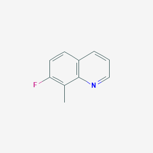 molecular formula C10H8FN B1442242 7-Fluoro-8-methylquinoline CAS No. 1260899-31-7