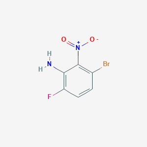 molecular formula C6H4BrFN2O2 B1442251 3-Bromo-6-fluoro-2-nitroaniline CAS No. 1119454-21-5