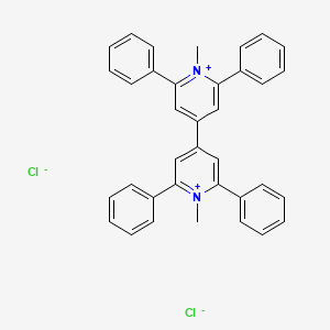 1,1'-Dimethyl-2,2',6,6'-tetraphenyl-4,4'-bipyridin-1-ium dichloride