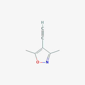 B1442274 4-Ethynyl-3,5-dimethylisoxazole CAS No. 668970-91-0