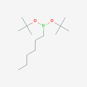 DI-Tert-butyl hexylboronate